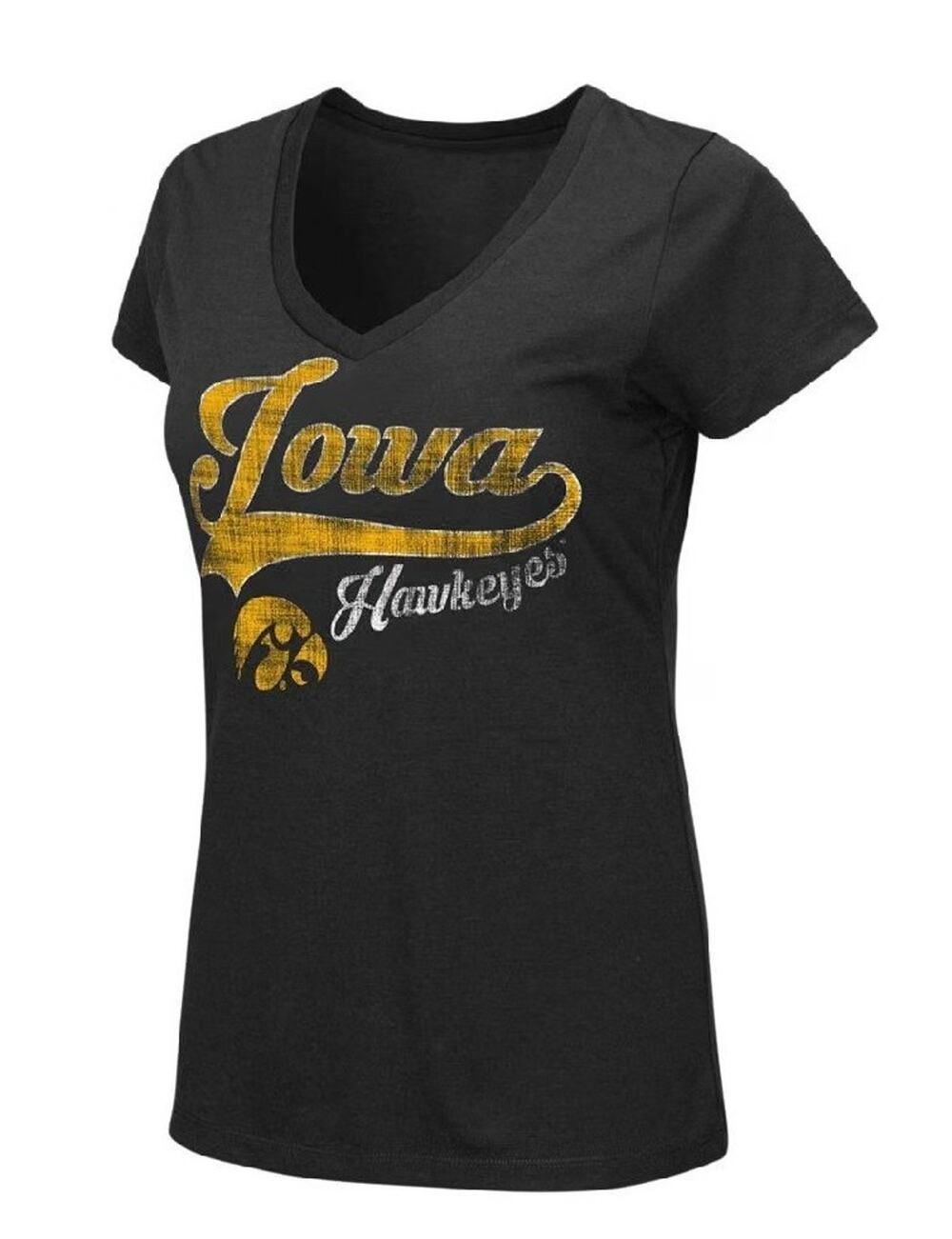 Colosseum Iowa Hawkeyes How You Doin' Women's T-Shirt